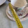 Vintage 1950 Empire Ware Crinoline Lady 2 Cups +saucers + 2 Side Plates And Cake Plate Image 6