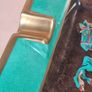 Vintage Hermes Paris Porcelain Cigar Ashtray Cheval D Orient Horses Made In France Image 7