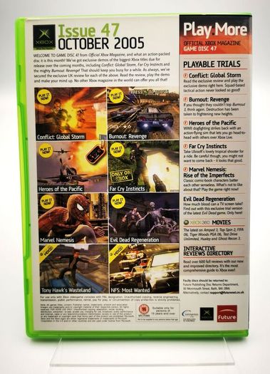 Official Xbox Magazine Game Disc 47