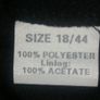 light jacket black dressy buttons one replacement button needs to be put on is inside  see photos  size 18 Image 4