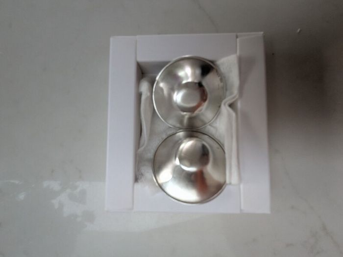Silverette Silver Nursing Cups