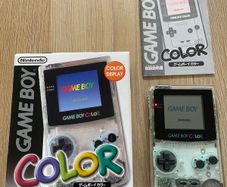 Nintendo Gameboy Color CGB-001 Color Clear Boxed with Manual