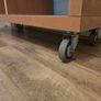 4 Cube Storage Bookcase with Wheels Image 9