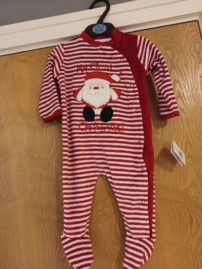 Primark Early Days Baby's 1st Christmas Sleepsuit. Age: 6-9 months. B.N.W.T  Add Up  Already.