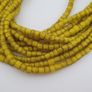 Antique Venetian Yellow Trade 3-5mm Beads Necklace Strands Image 8