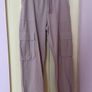 Fab Pull & Bear Dusky Pink Cargo Trousers  Size Large UK 14 Image 6