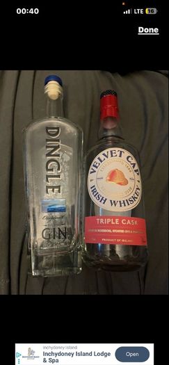 Empty bottles