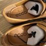 ECCO Men Leather Wingtip Brogues Tan Size EU 40 Worn Few Times only Image 3