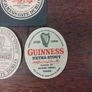 3 Vintage Guinness Youghal Bottle labels Image 3