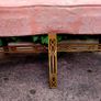 Antique walnut window seat Image 2
