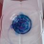 Jerpoint glass bowl,Glass,Gift.Home decor, Handmade glass bowl,Coloured glass Image 4