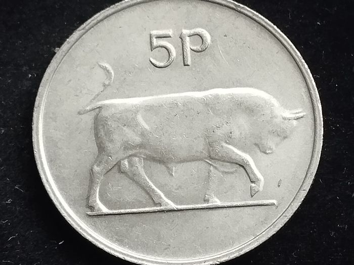 Ireland - 1978 - 5 Pence  - Bull - KM.22 - [2020]