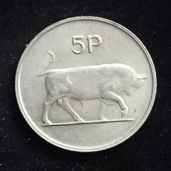 Ireland - 1978 - 5 Pence  - Bull - KM.22 - [2020]