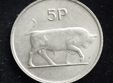 Ireland - 1978 - 5 Pence  - Bull - KM.22 - [2020]