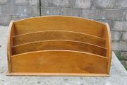 Vintage Wooden A4+ Desk Organizer