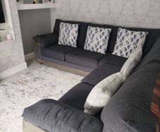 L shaped couch