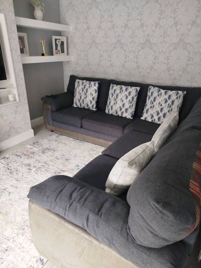 L shaped couch