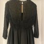 TopShop Black sequin Occassion dress size 8 Christmas Image 3