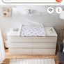 Changing table attachment for IKEA Hemnes chest Image 3