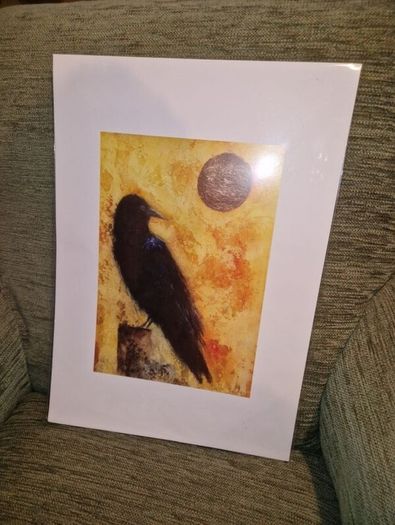 Imelda Bradley print - The Crow