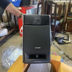aiwa 3 way front speakers in black new