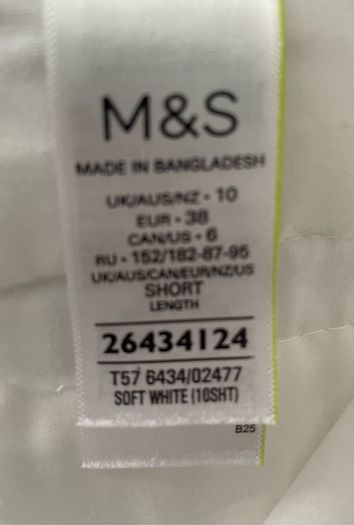 Ladies White Trousers