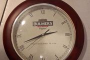 Bulmers Irish Cider pub clock working