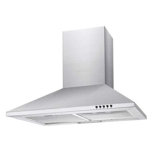 Candy Chimney Cooker Hoods 60 Cm Model CCE60 NX/1 Width  60 CmTwo Bright LED Lights Recycle or Direct Ducting Air