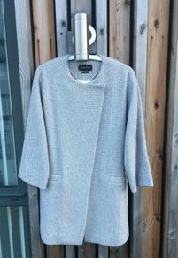Massimo dutti wool/ cashmere blend coat size medium