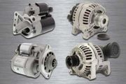 Starter motors, alternators, a/c compressors