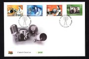 2001 Ireland Broadcasting in Ireland Commemorative Stamps An Post First Day Cover (FDC)