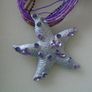 Statement necklace,Starfish necklace,Summer jewellery,Necklace Image 9