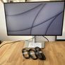 Dell monitor - excellent condition with original box and cables Image 2