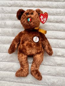 TY Beanie Buddies Champion FIFA World Cup 2002 Italy approx. 22 cm. Used Please see photos