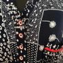 Navy printed top size UK22/24 EU50/52  Perfect condition Postage included Image 2
