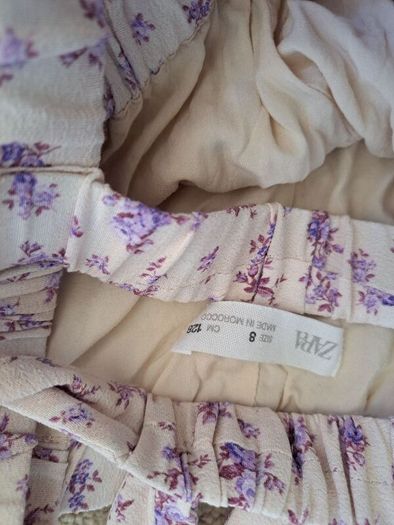 Zara floral Jumpsuit 7-8