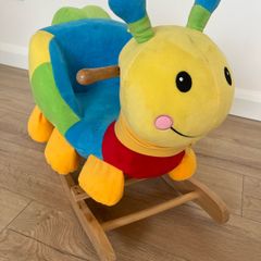 Wooden Baby Rocking Caterpillar