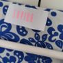 SAVIDA blue and white ethnic print belted dress Sz 38 (Fit 8-10 UK)  - Bnwot Image 10