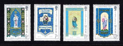 1976 Isle of Man Christmas and Centenary of Mothers Union Commemorative Stamp Mint Never Hinged (MNH)