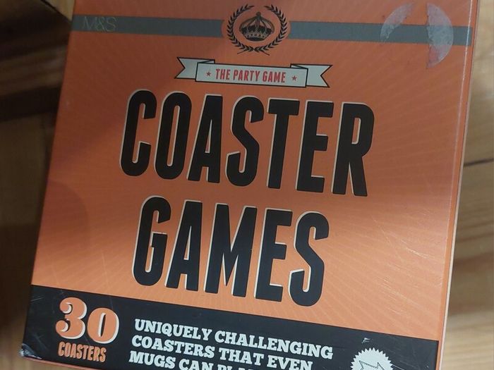Coaster games - unopened gift