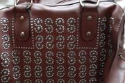 Ladies handbag wit encrusted dimontie diamonds