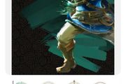 Zelda Tears of the Kingdom poster and stickers