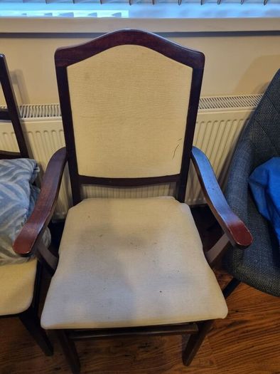 Old dining chairs