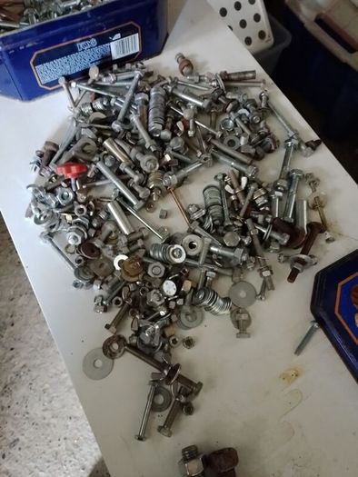 Bolts nuts washers