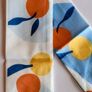 Oranges & Lemon Double Sided Multi Use Scarf Image 6