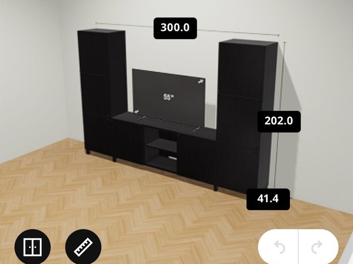Besta IKEA TV Unit & Cabinets