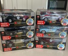 Mille Miglia Burago Model Car Scale 1/18