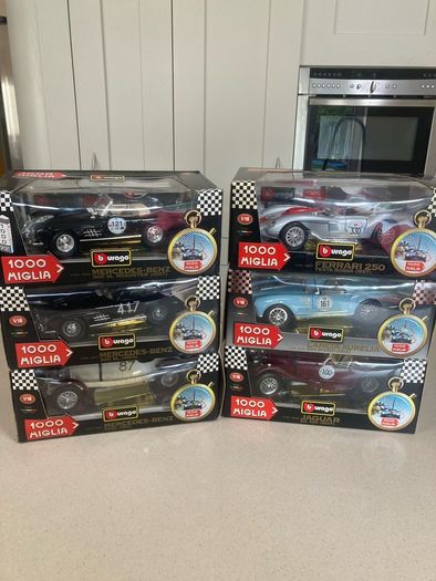 Mille Miglia Burago Model Car Scale 1/18