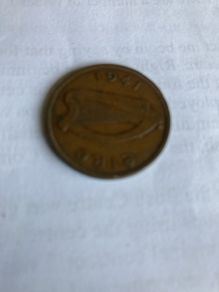 1941 Irish Halfpenny
