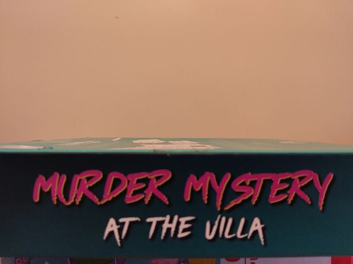Murder Mystery At The Villa Party Game